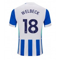 Brighton Danny Welbeck #18 Replika Hemmatröja 2025-26 Kortärmad